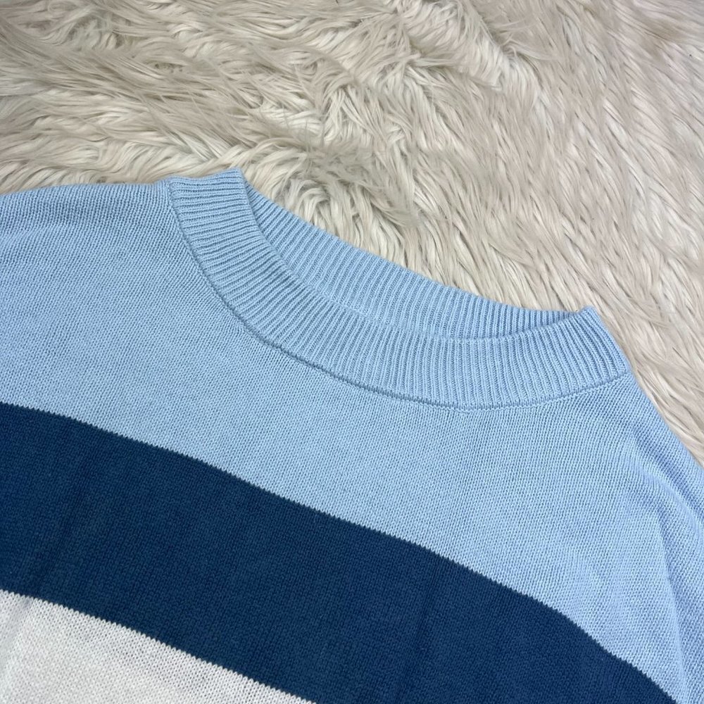 Lucky Brand Women's Striped Pullover Sweater - Picture 2 of 5